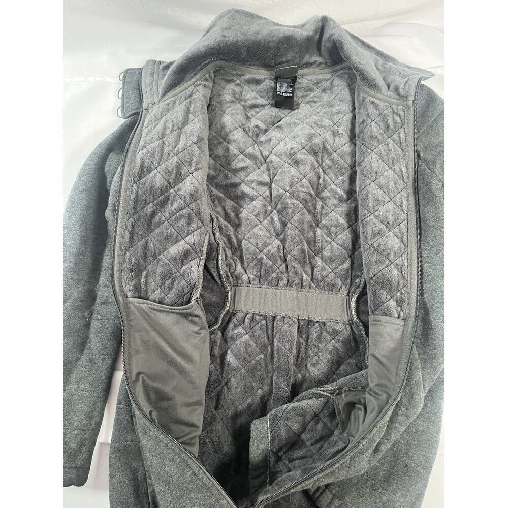 The North Face Caroluna Jacket Women's Size Medium Dark Gray Sherpa Lined - Picture 5 of 10